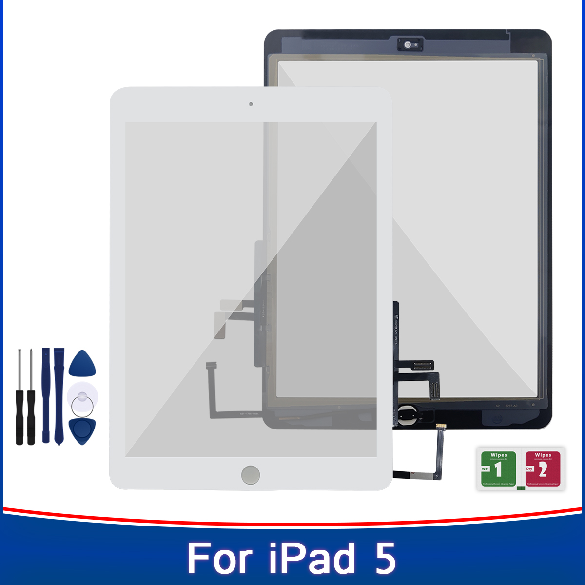 Voor Ipad Air 1 Ipad 5 Touch Screen Digitizer Sensor Glas Touch Panel Vervanging A1474 A1475 A1476 Touchscreen