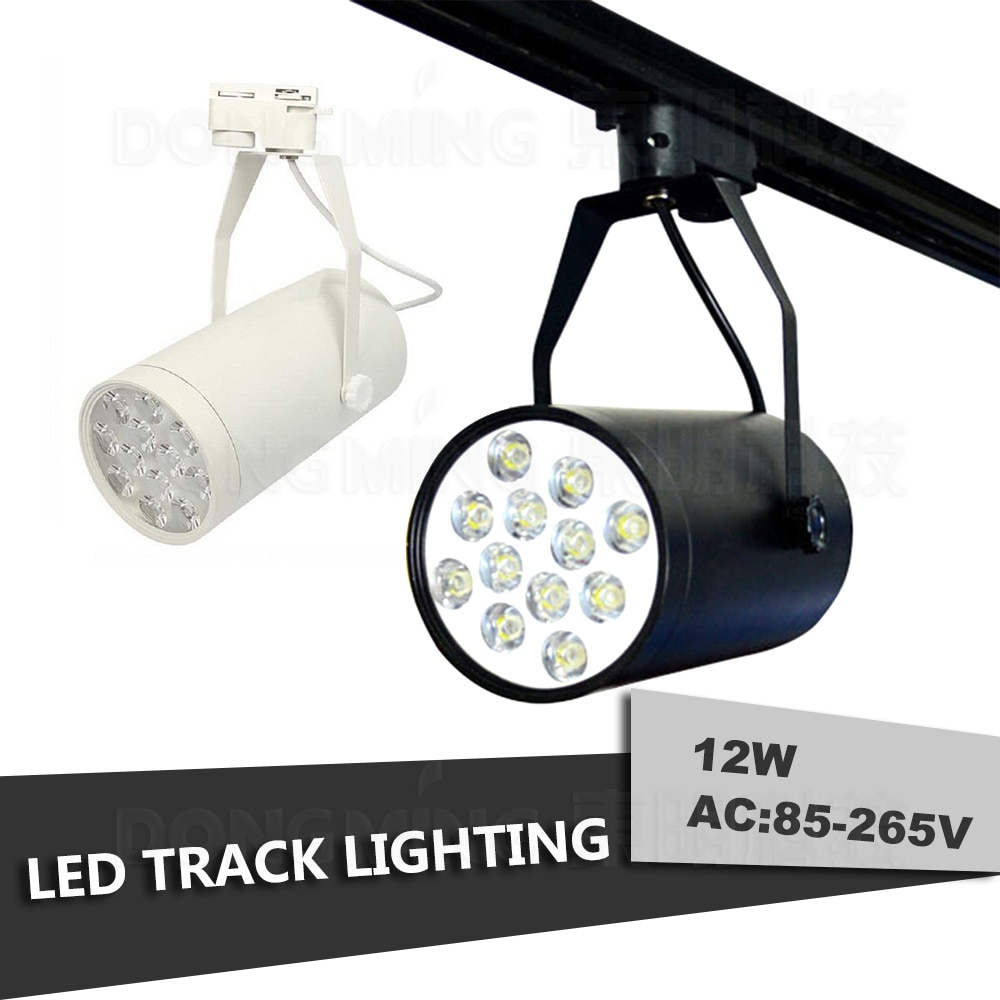 LED Track Licht Dimbare 12 W wit Warm Wit rood groen blauw 100-240 V AC Input CE RoHS Certificaat Energiebesparende Rail lichten
