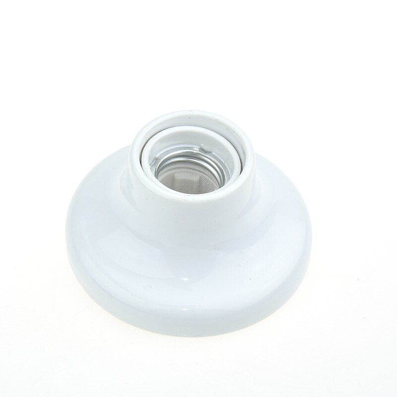 E27 keramische fittingen industrie vintage lamphouder binnenhuisverlichting lampvoet  ac 110v 220v: Wit