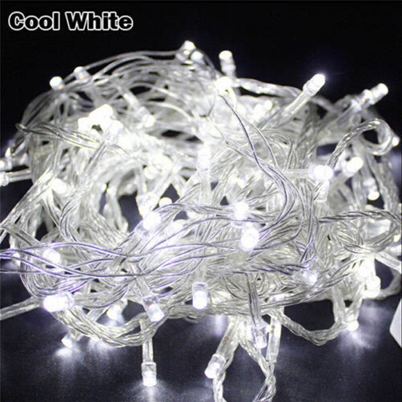 20M Waterproof 110V/220V 200 LED String lights for Christmas Festival Party Fairy Colorful Xmas Decor LED String Lights