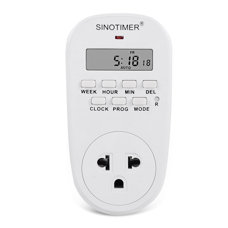 Minuterie numérique, prise de courant, Programmable, 7 jours, 220V, compte à rebours, Module Trig