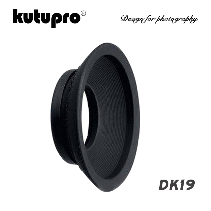 Kutupro DK-19 Rubber Oculair Eye Cup Oogschelp Oculair voor Nikon D4 D3 D800 D3 D700 F5 F4 Camera
