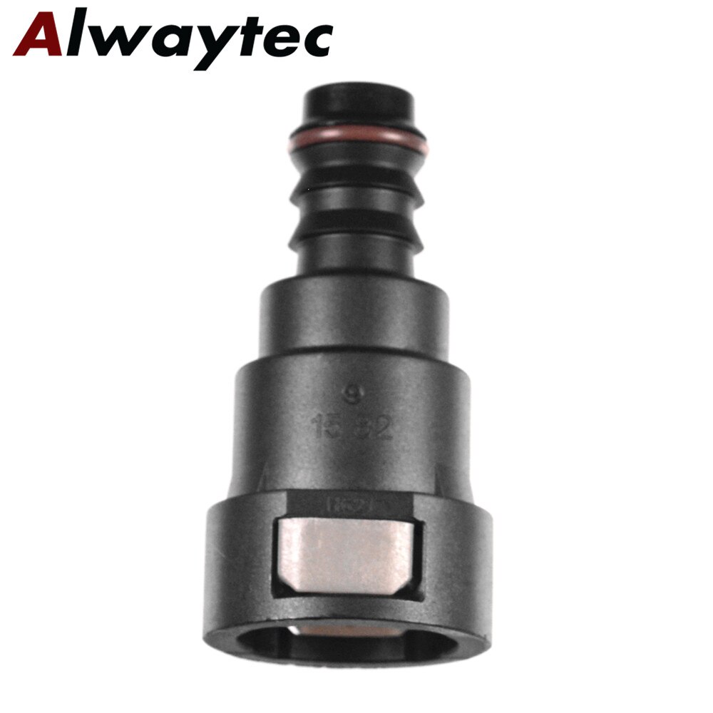 15.82mm-SAE5/8" Fuel Line Hose Fitting Quick Connectors for Fuel Corrugated Flexible Hose: Default Title