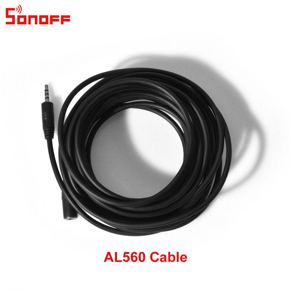 Sonoff Si7021/AM2301 Temperatuur Vochtigheid Hoge Nauwkeurigheid Sensor Monitor Module AL560 Kabel Ondersteuning TH10/TH16 Afstandsbediening: AL560 Cable