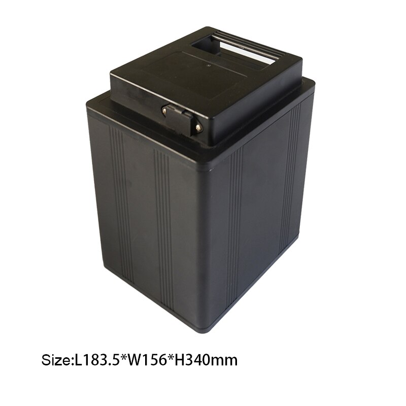 18650 battery aluminum box with ABS plastic cover