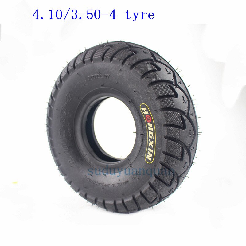 Neumático de 10 pulgadas 4,10 3,50-4, neumáticos exteriores 4,10-4, tubo interior, apto para triciclo eléctrico, carro, Scooter Eléctrico, almacén: outer tyre