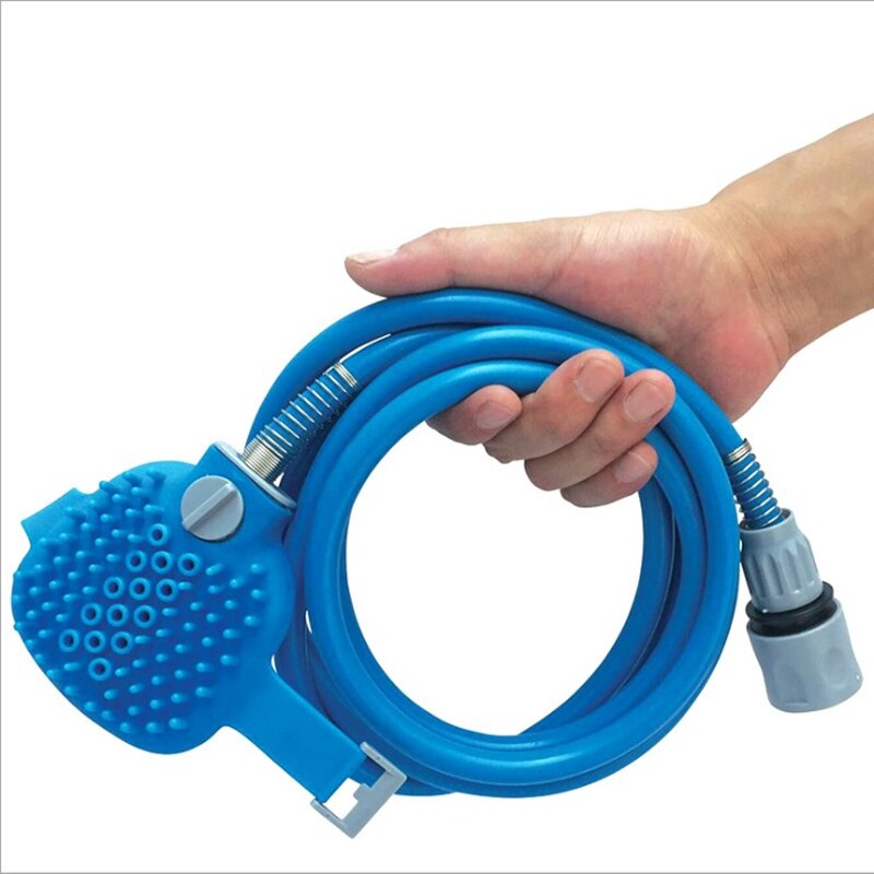 Huisdier Baden Gereedschap Kat En Hond Baden Massage Mondstuk Schoonmaakproducten Hond Borstel Nozzle Dierbenodigdheden Hond Accessoires