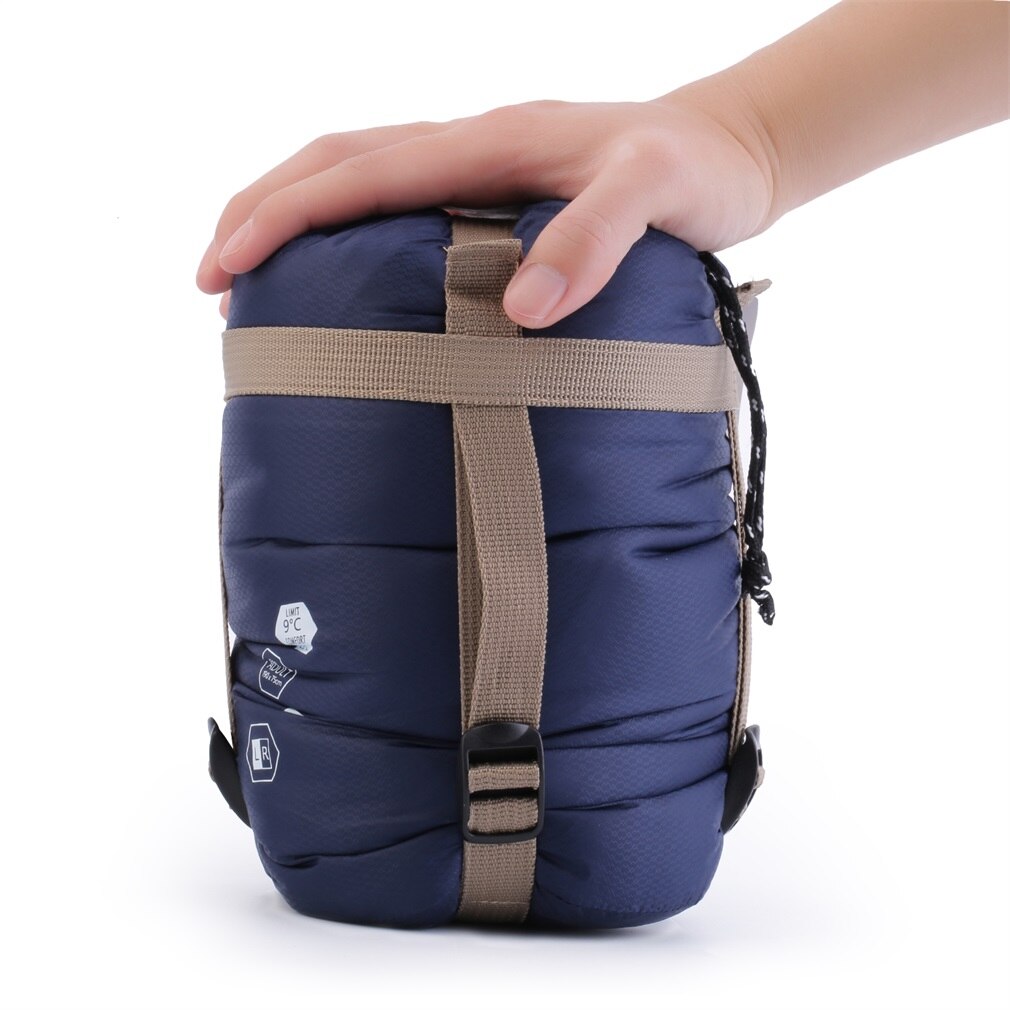 OUTAD Multifuntion Mini résistant à l'eau respirant Ultra-léger enveloppe sacs de couchage 320D pour Camping en plein air voyage randonnée