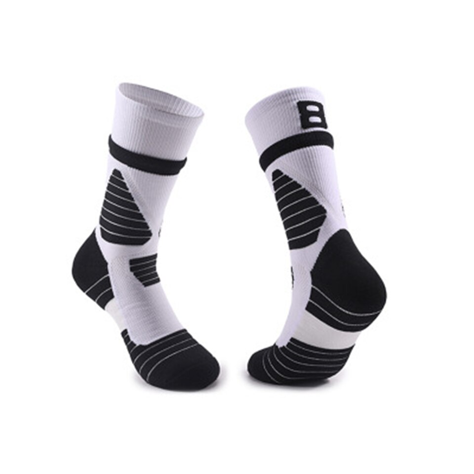 Calcetines deportivos de nailon para adultos, medias de ciclismo, fútbol, baloncesto, talla única: 9