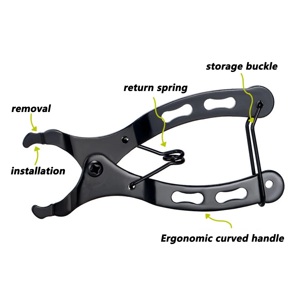 Outil de lien rapide de chaîne de vélo, Mini pince de chaîne de vélo, pince à boucle magique, retrait d'outil de vélo, réparation rapide, outils de vélo