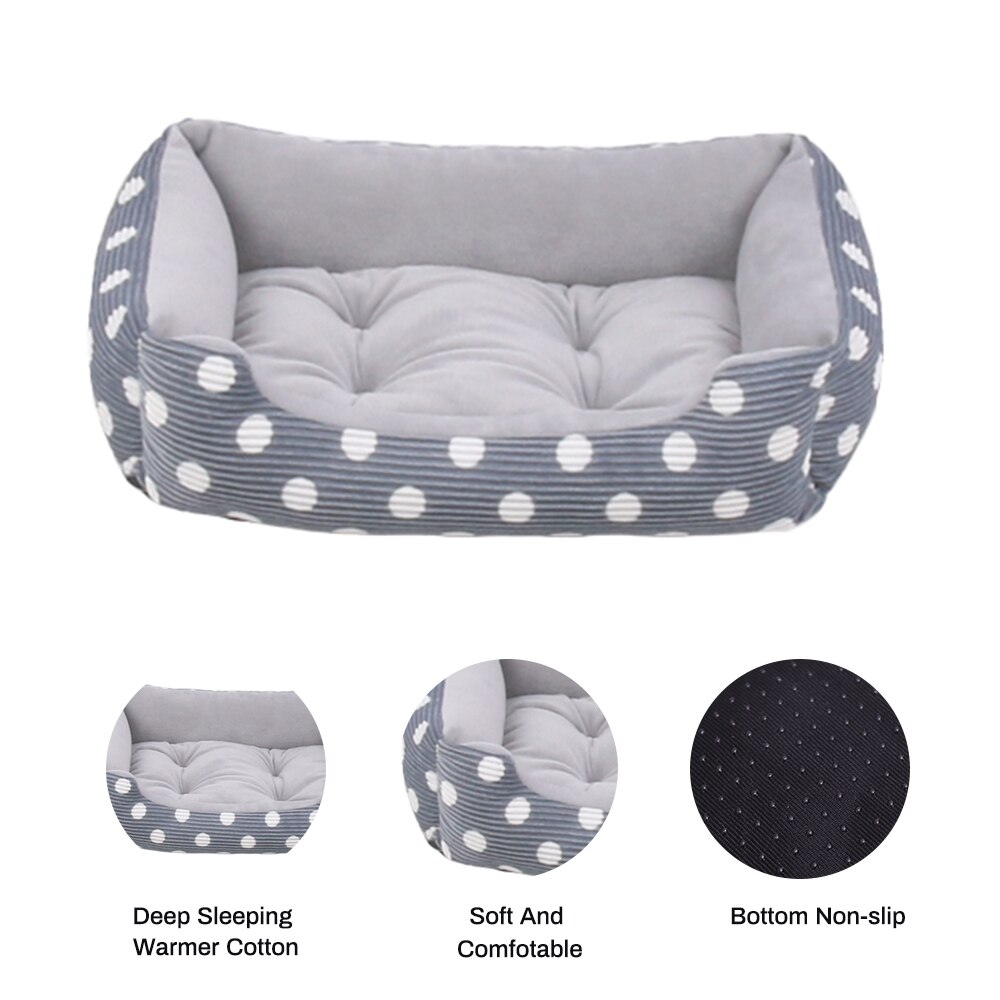 Hiver chien chat couverture douce flanelle chiot chats Couches coussin pour animaux de compagnie lit dormir couverture housse de coussin fournitures pour animaux de compagnie chats