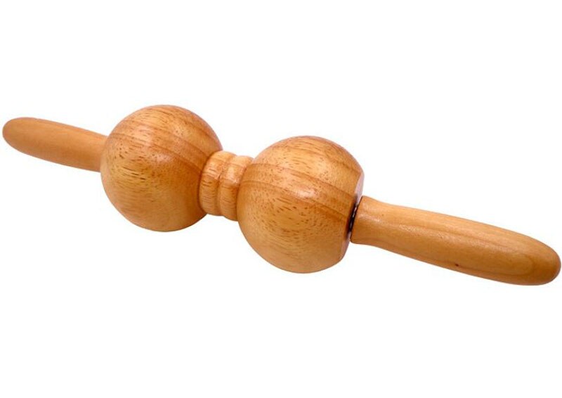 HANRIVER holz Meridian stange körper Massagegerät bauch zurück Nacken taille bein Massage Stock holz Rolle Massage Hammer&quot;