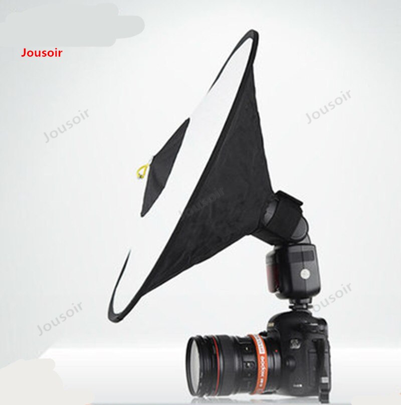 Godox Universal 44Cm Ronde Studio Flash Softbox Speedlite Diffuser Reflector Strap Voor Camera Flash