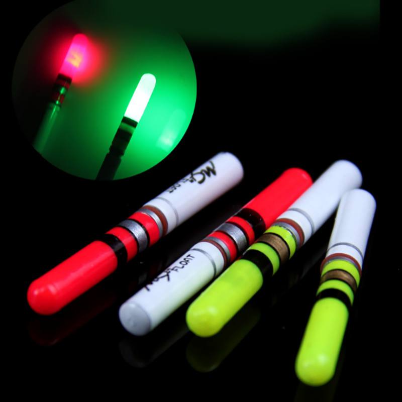 Electronic Luminous Floating Battery Operated LED Float for Dark Water Night Fishing Light Stick