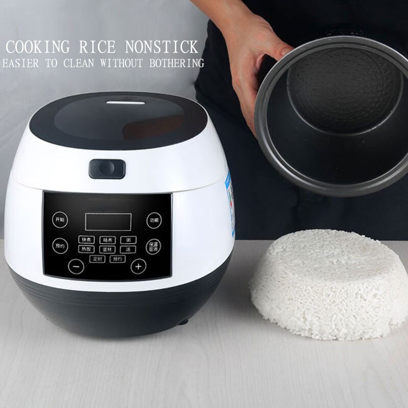 3L Rice Cooker Home Smart Mini Rice Cooker Small 1-2-3 People Automatic Ball Kettle Liner