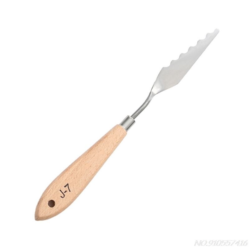 10pcs Stainless Steel Palette Scraper Paint Knives Blade for Artist Oil Acrylic Painting N20 20
