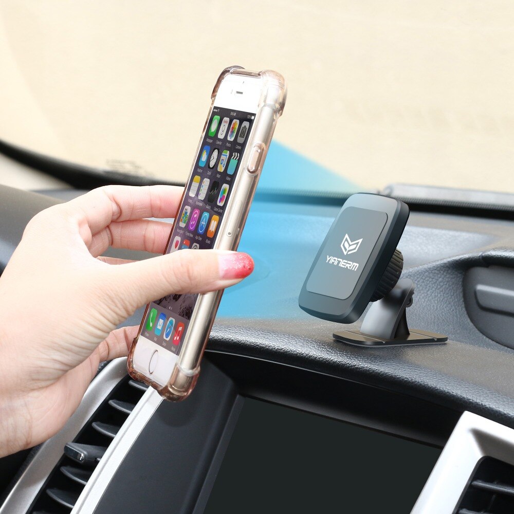 Yianerm Magnete Supporto Del Telefono Dell&#39;automobile Per il iPhone X Xs Max Forte Magnetico Del Basamento Del Supporto Dell&#39;automobile Per Il Telefono in Auto Per samsung S9 Supporto