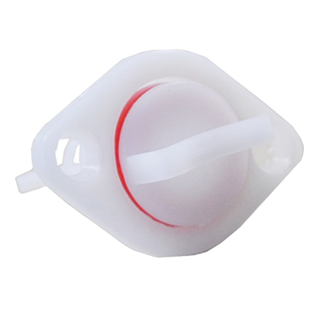 Universal Self Retaining 1" Nylon Marine Boat Drain Plug Bung with Socket White