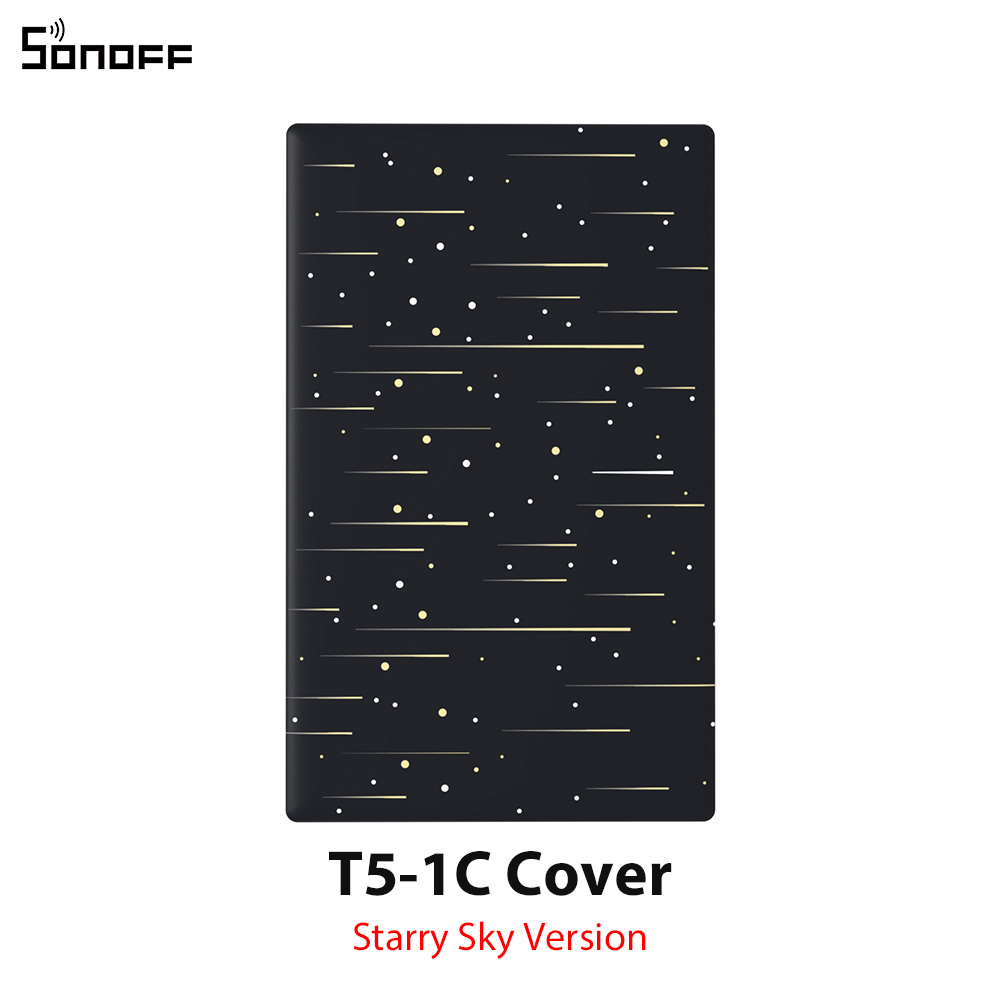 Sonoff tx ultimative wifi smart wand touch schalter T5-120 abdeckung einfach austauschbare stilvolle cartoon star version zu wählen: Bundle5