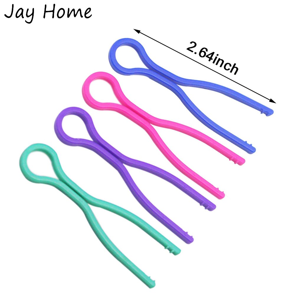 30Pcs 4 Kleuren Plastic Spoel Draad Houders Draad Spoel Clips Klemmen Voor Diy Klossen Borduurgaren Spoelen Organiseren