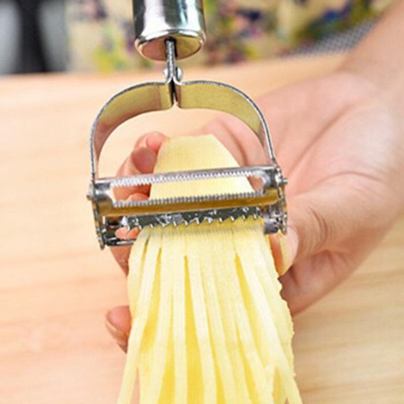 Stainless Steel Peeler Multi-function Fruit Vegetable Julienne Cutter Kitchen Tool
