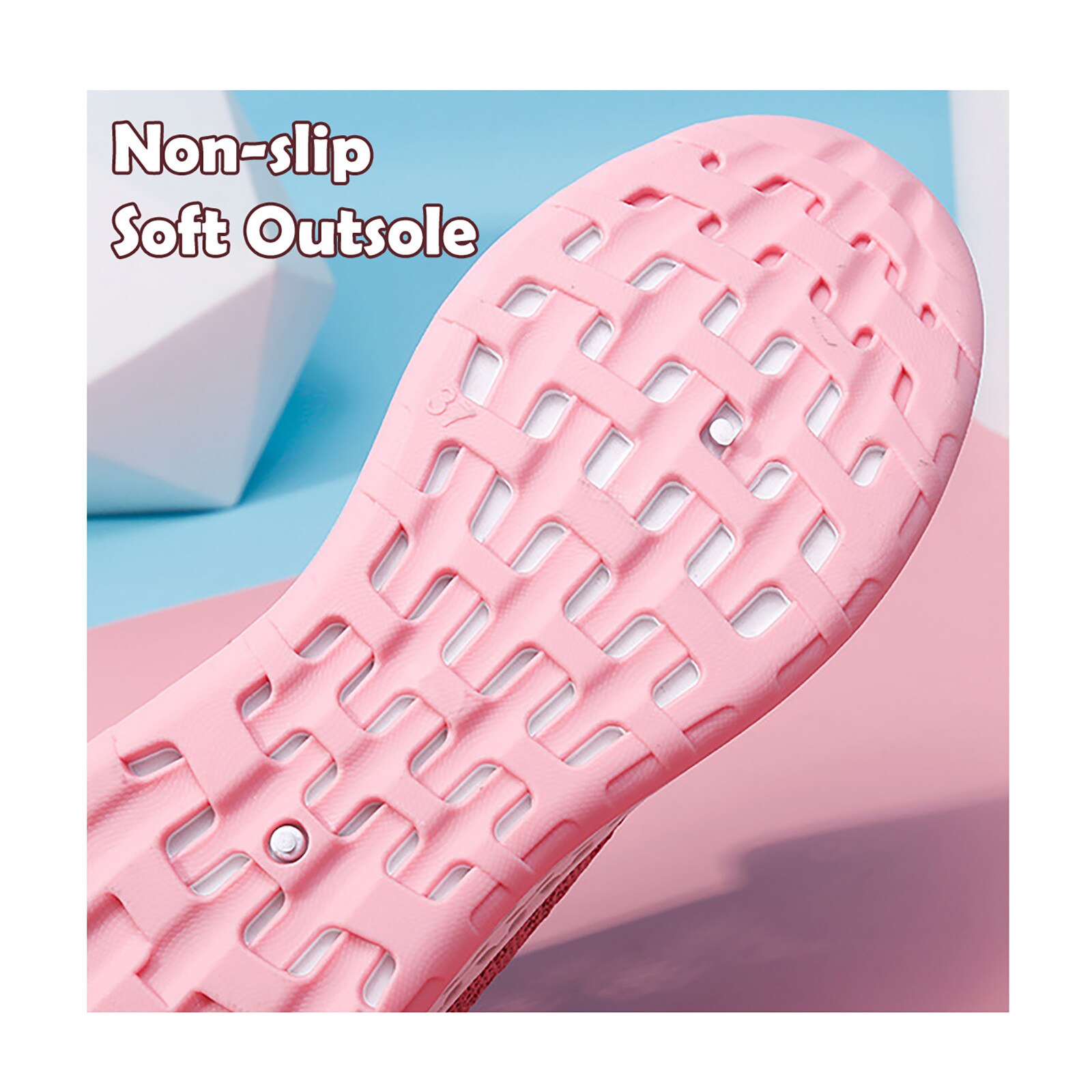 40# Breathable Wedges Sneaker For Woman Slip-on Walking Casual Sneakers Loafers Shoes Woman Non-slip Breathable Running Shoes