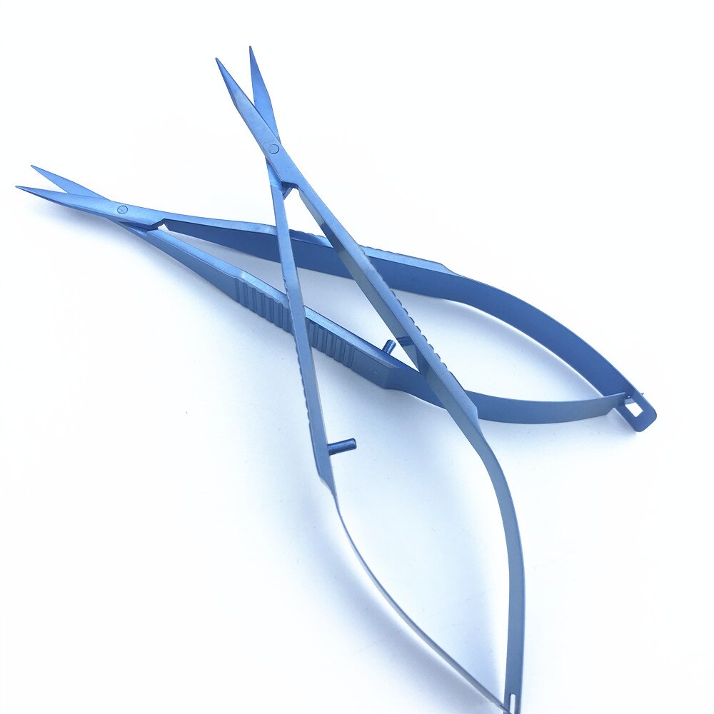 Titanium 21mm westcott tenotomi saks oftalmisk mikrokirurgi instrument