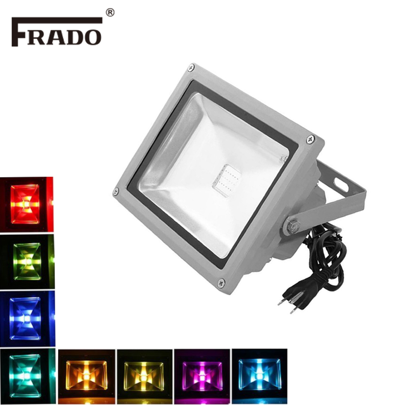 Refletor Rgb Refletor de led rgb, 10w, área externa, ip65, refl... – Vicedeal