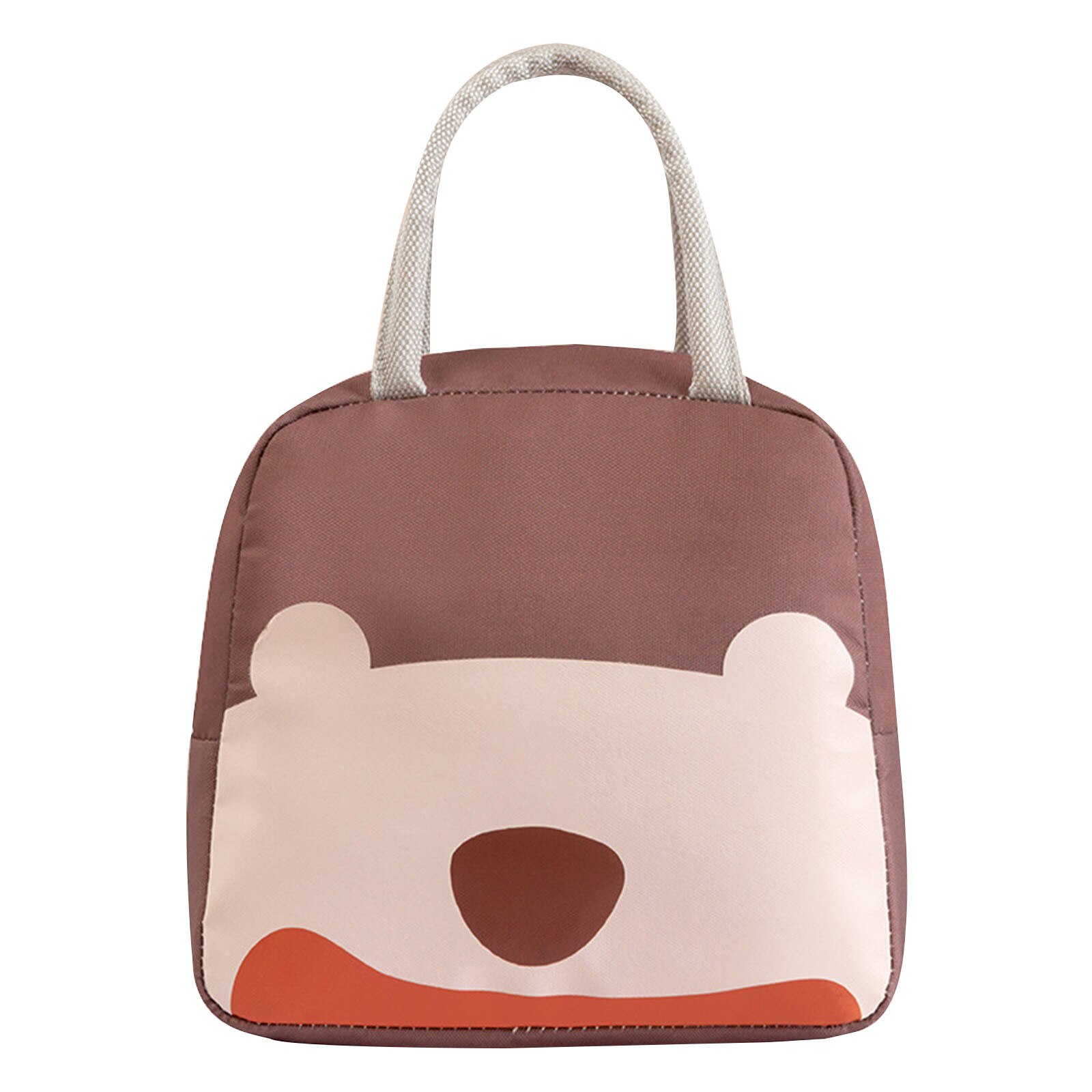 Isolatie Zak Outdoor Picknick Tas Draagbare Waterdichte Grote Capaciteit Lunch Tas Koeler Handtas Picknick Lunch Zakken Bolso Mujer: Coffee 