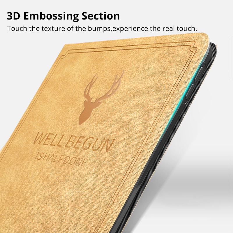 Hoes voor ipad pro 11, magnetische standaard, pu-leren hoes voor ipad pro 11 , smartcover, automatische slaap-/waakfunctie voor ipad pro 11 tablethoes