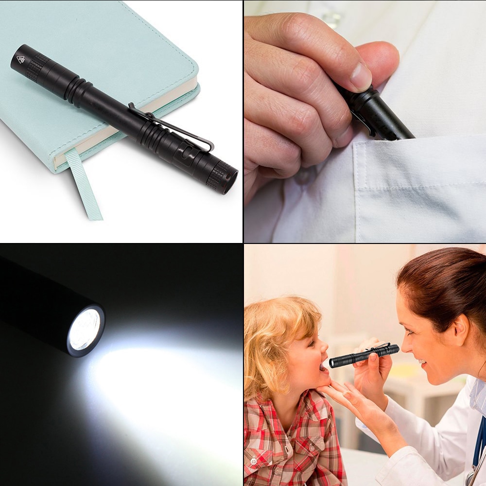 Zhiyu mini lomme ledet lommelykt cree xpe -q5 lampe perle husholdning vanntett liten lommelykt bruker 1/2 aaa batteri utendørs lys