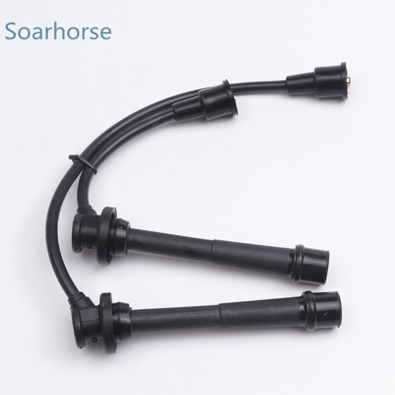 Cable de 2 uds para bobina de encendido, juego de cables de amortiguación de bujías para Suzuki Swift 1,5 SX4 1,6 1,8