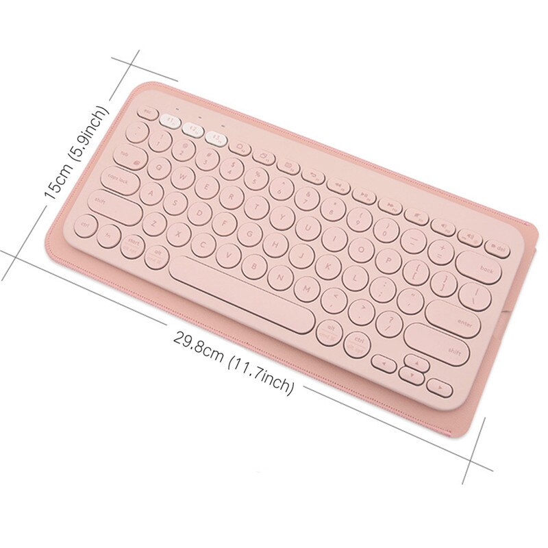 Klawiatura laptopa pokrowiec robić Logitech K380 Obudowa skórzany futerał ochronny robić Logitech K380 torba robić przechowywania klawiatury tablet 14 kolorów