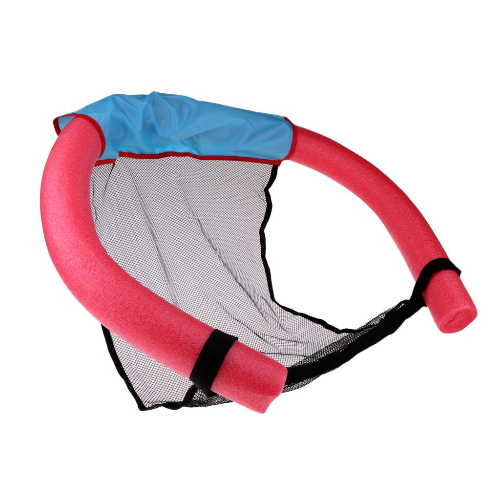 Letvægts lyse farver pool flydende stol swimming pool sæder fantastiske flydende seng stol pool nudel stol: Rød