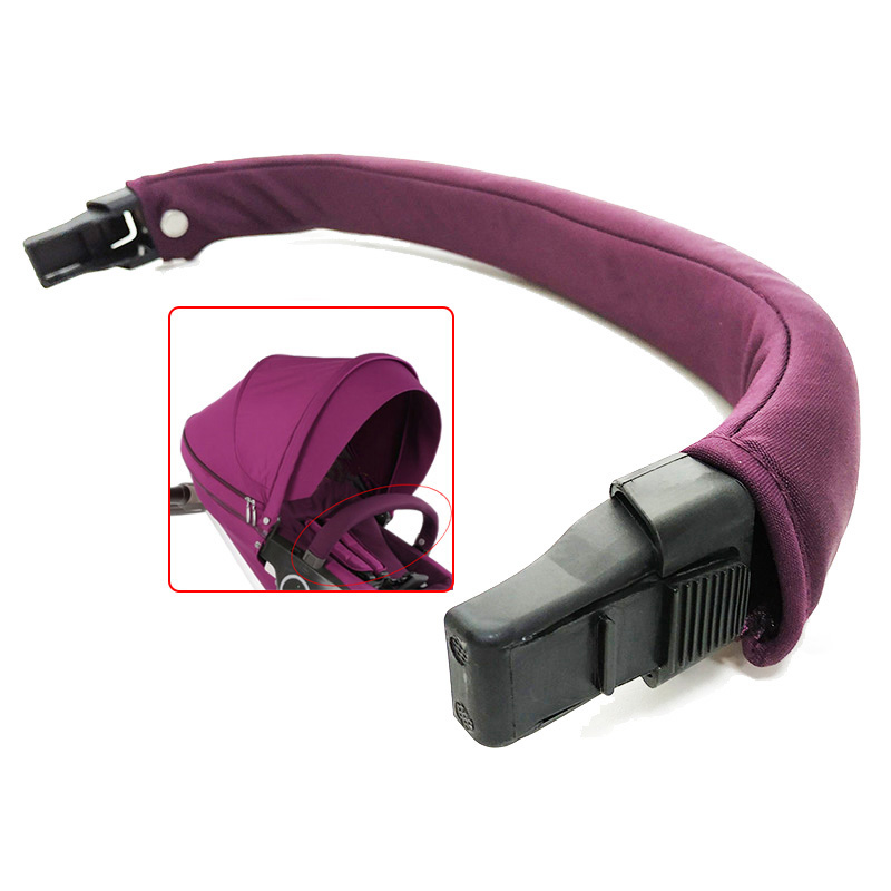 Barra de parachoques para cochecito Compatible con Stokke Xplory V3 V4 Dsland Series, reposabrazos, barra de seguridad, pasamanos, Accesorios para Carro