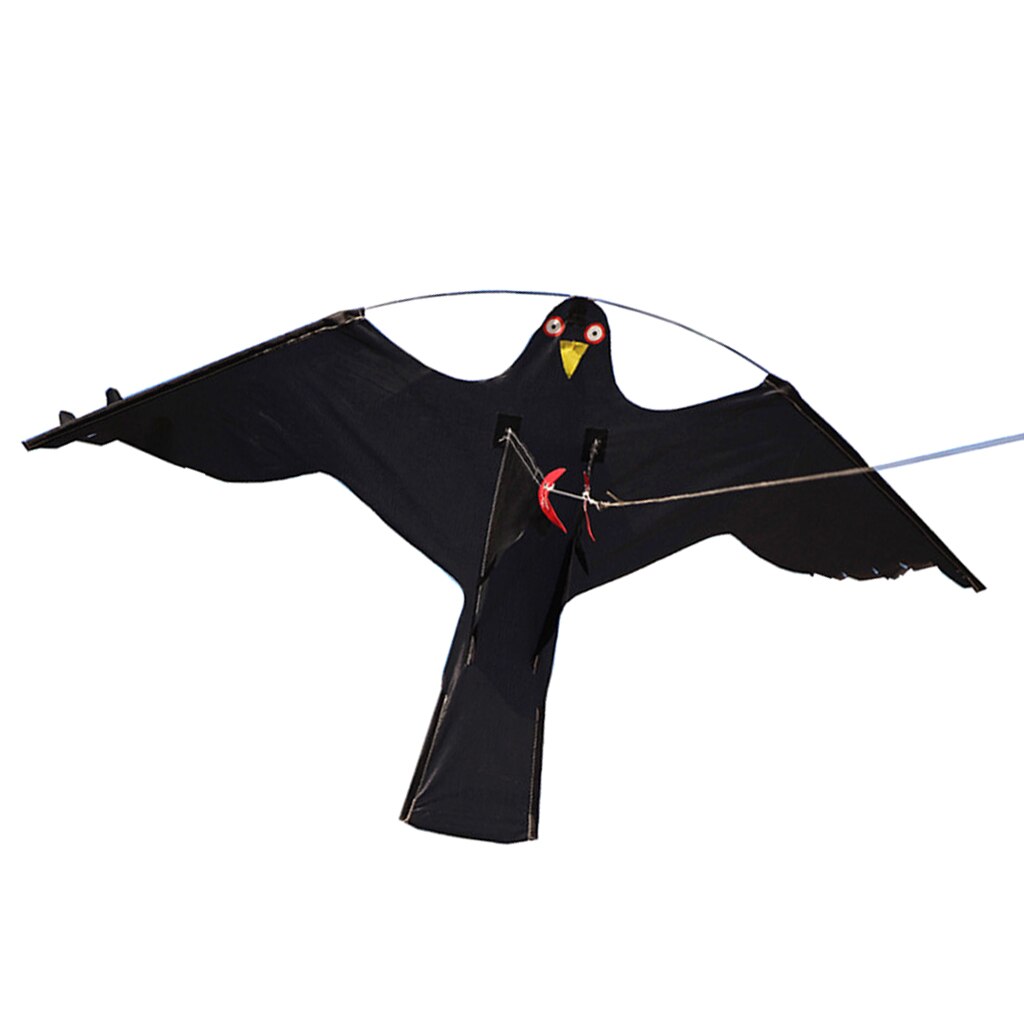 3 stil hawk drage fugl skræmmer beskytte landmænd afgrøder børn drage legetøj dyr vindsnegl fugleskræmsel: B stil