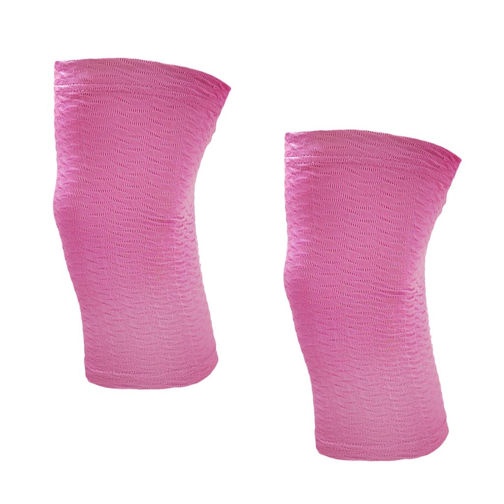 1 Pair Premium Knee Sleeve Support Compression Knee Sleeves for Running Jogging
