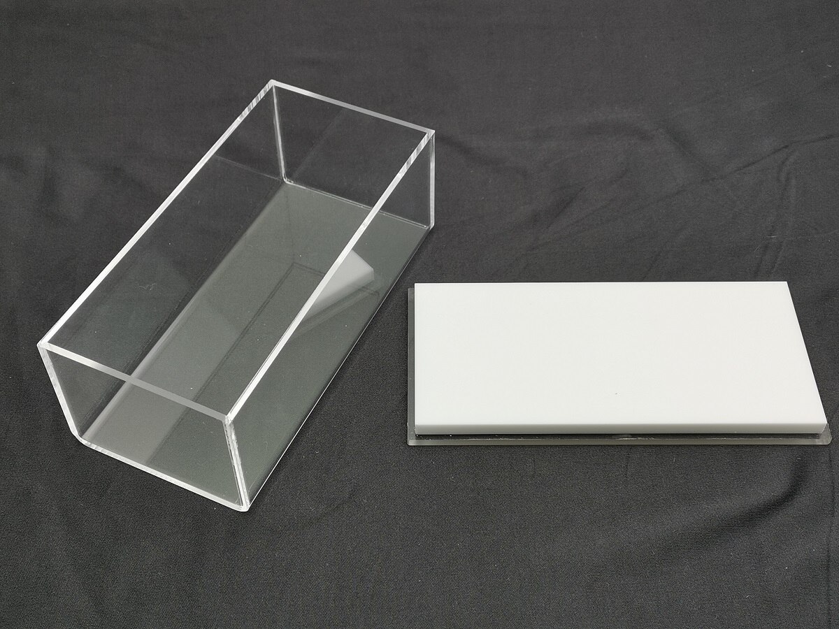 Glass Display Box 1/64 Model car display Acrylic material