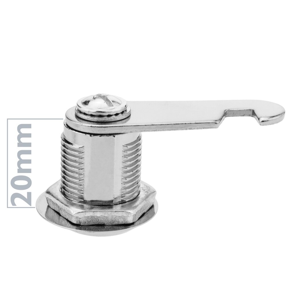 PrimeMatik-cam Lock 20mm x M18 with flat key