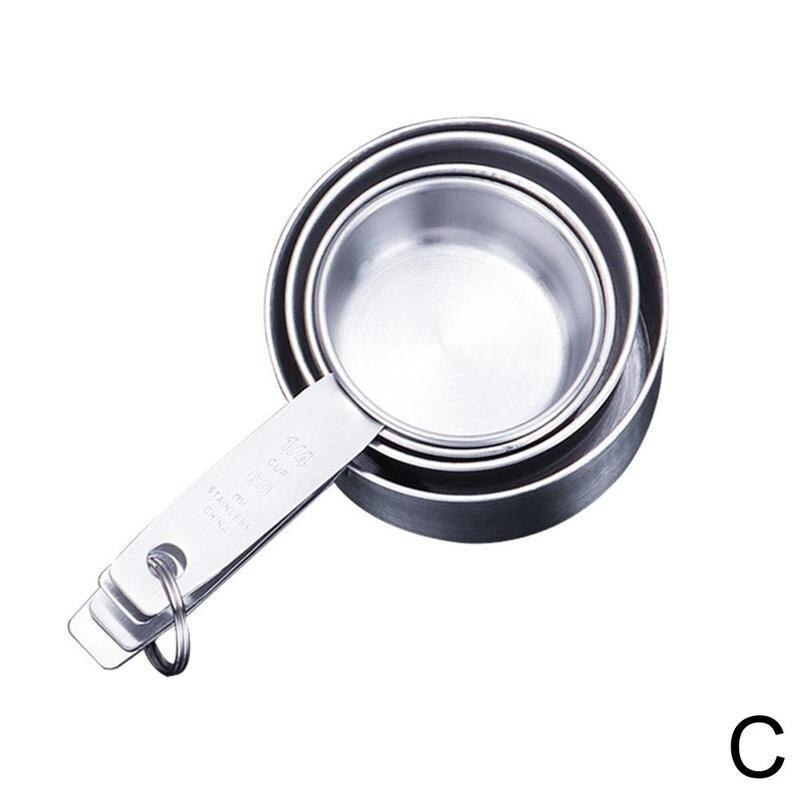 Measuring Spoons In Grams Meter Grams Stainless Steel Premium Stackable Kitchen Measuring Spoon Set Measuring Cups: C