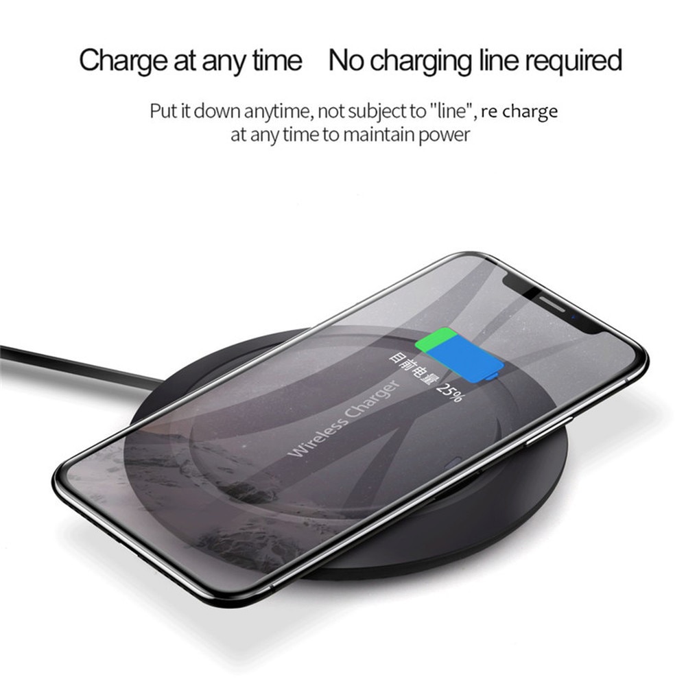 Wireless Charger for iPhone X XR XS Max 8 Plus USB Charging pad for Samsung S8 S9 Note 9 Xiaomi Phone Qi wirless charger