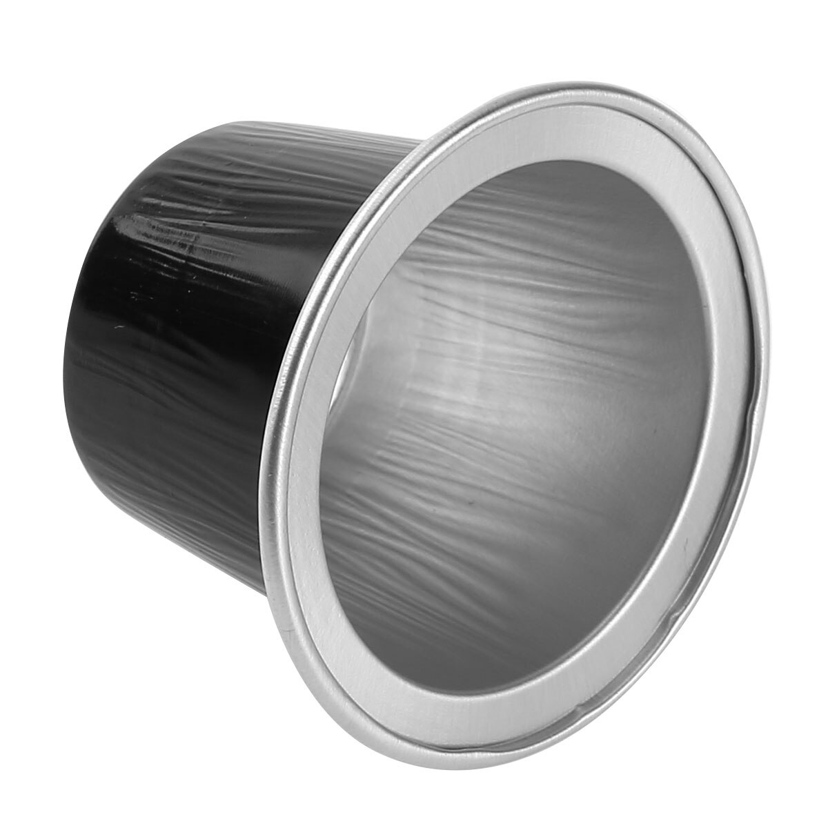 10Pc Wegwerp Aluminium Koffie Capsules Cups Met Folie Deksels Hervulbare Koffie Pods Voor Nespresso Vertuo Koffie Capsule Kopjes