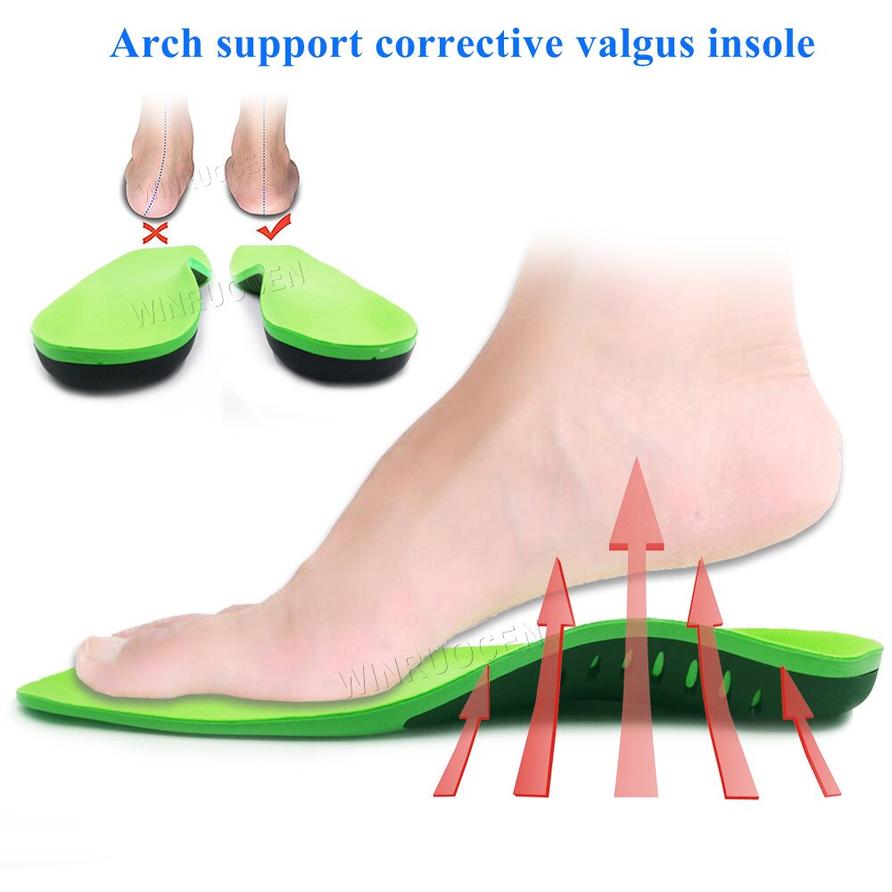 Orthopedic shoes wide leg for women men feet shoes soles high-heeled orthopedic female Flat Feet Inserts for feet for soles