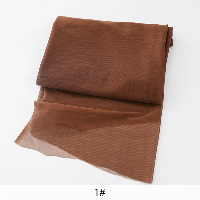 Tela de malla suave elástica de 4 vías, 45x150cm, color carne, por media yarda, para coser ropa, respaldo, vestido, ropa de fondo, tul: Blanco