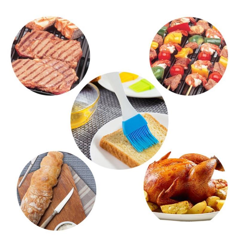 Silikone olie børste kage børste grill værktøj flydende olie smør brød wienerbrød værktøj grill redskab