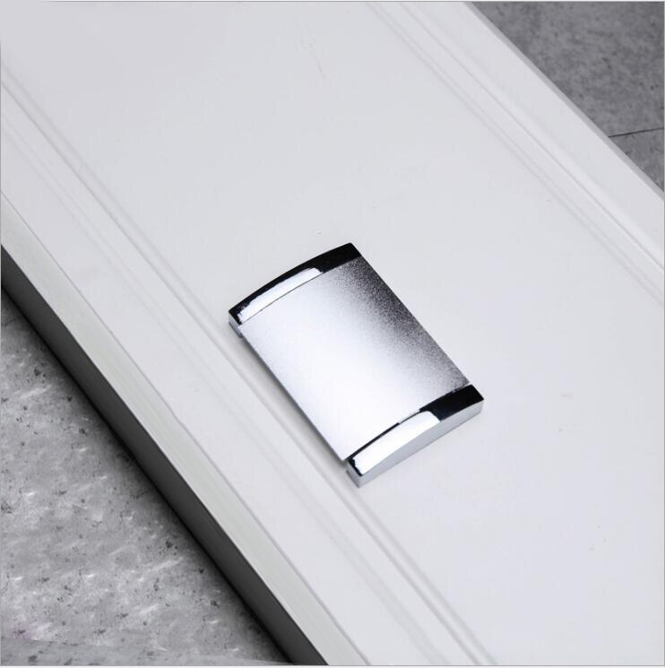 Tatami Handvat Kast Deurklink Gecontracteerd En Moderne Ingebouwde Onzichtbare Handvat Lade Meubilair Gate Handvat: 9701 silver