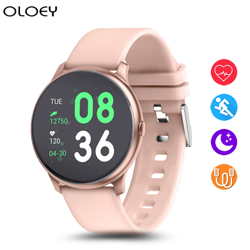 Women Bluetooth Smart Watch Heart Rate Blood Pressure IP67 Waterproof Fitness Tracker Sport Smartwatch For Ladies Men