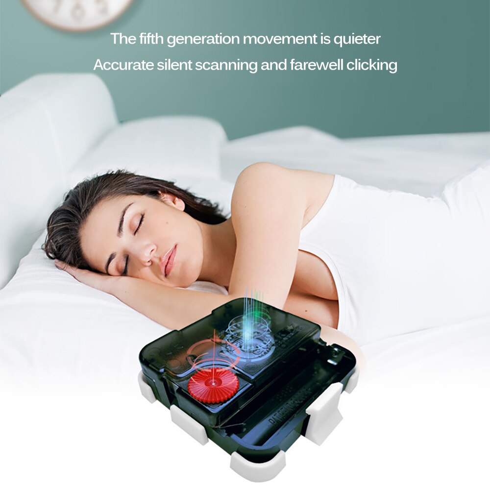 Cartoon Rocket Simple Wall Clock Wall Sticker For Children Room Kindergarten Home Decoration Decals DIY Pendulum Watch