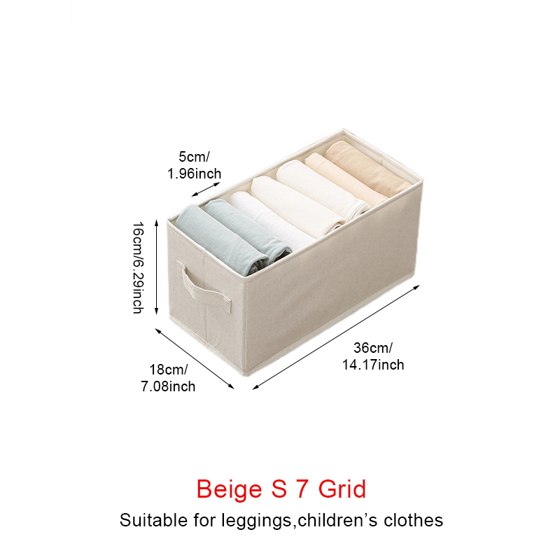 Faltbare Jeans Pullover Lagerung Closet Organizer Kleidung Boxen Studentenwohnheim Kleiderschrank T-shirt Hosen Kleidung Trennung Box: Licht Grün