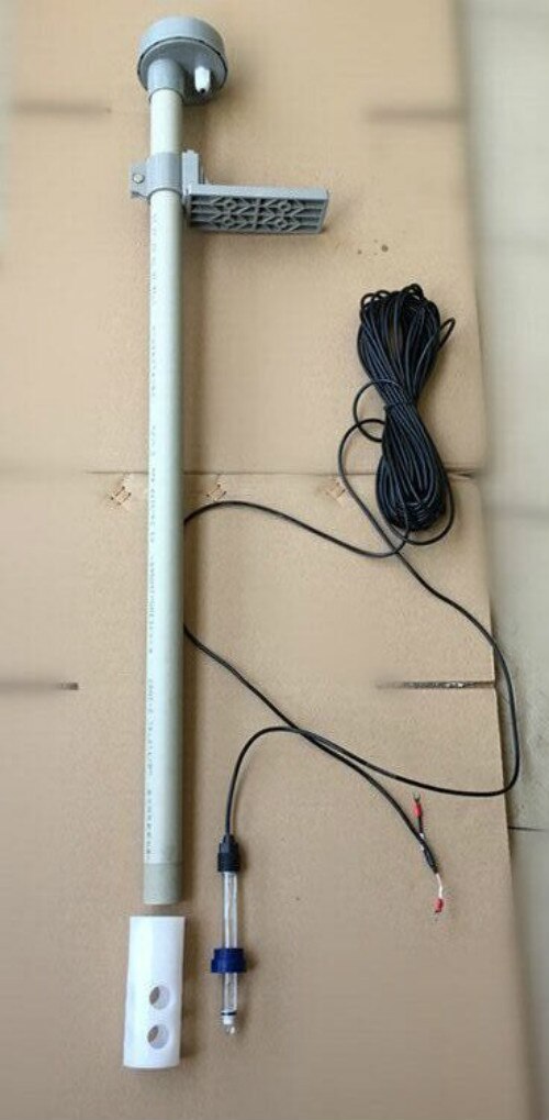 Industrial on-line high temperature PH glass electrode, strong acid and strong base PH electrode, corrosion resistant PH probe